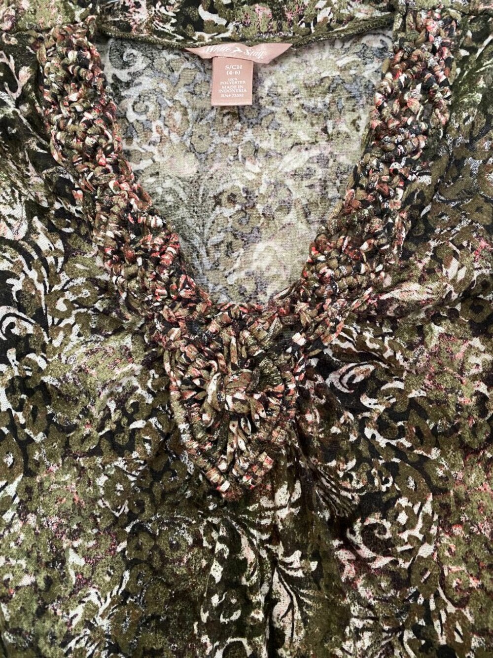 Earth Tone Pattern Tank - Picture 4 of 6